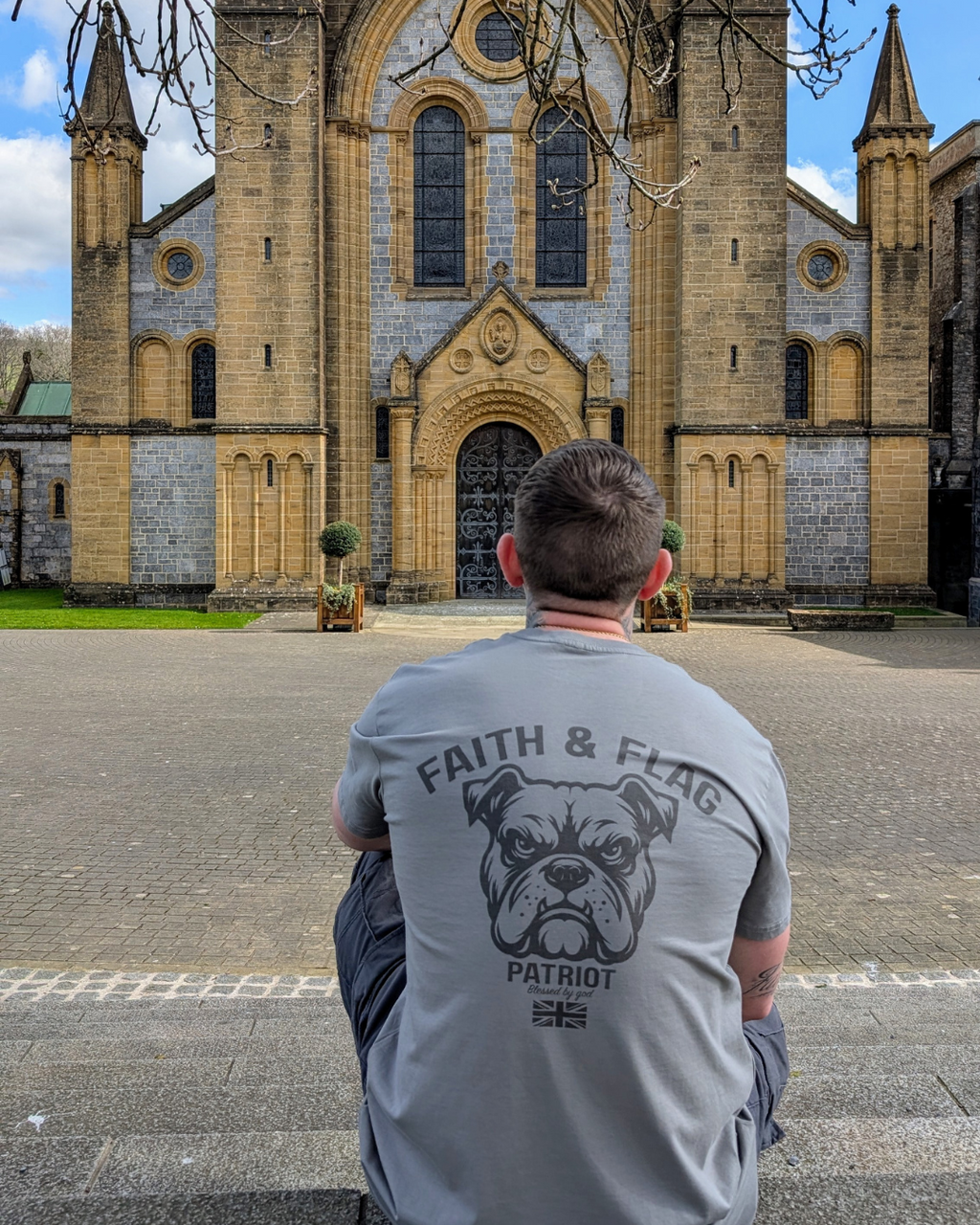 Bulldog Patriot Tshirt