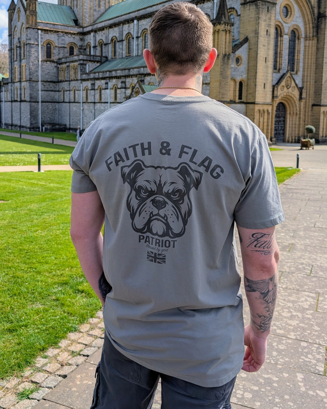 Bulldog Patriot Tshirt
